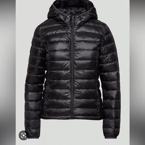 TNA black botaine puffer